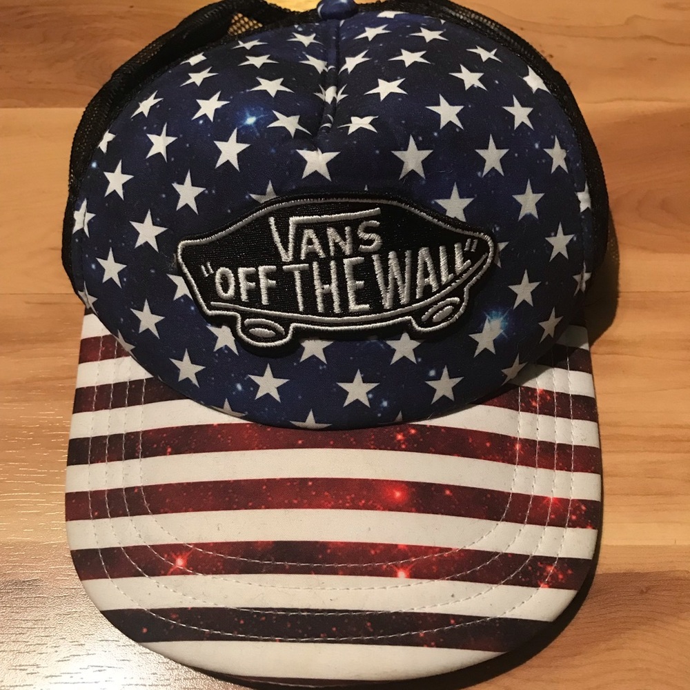 Vans Patriotic Trucker Hat